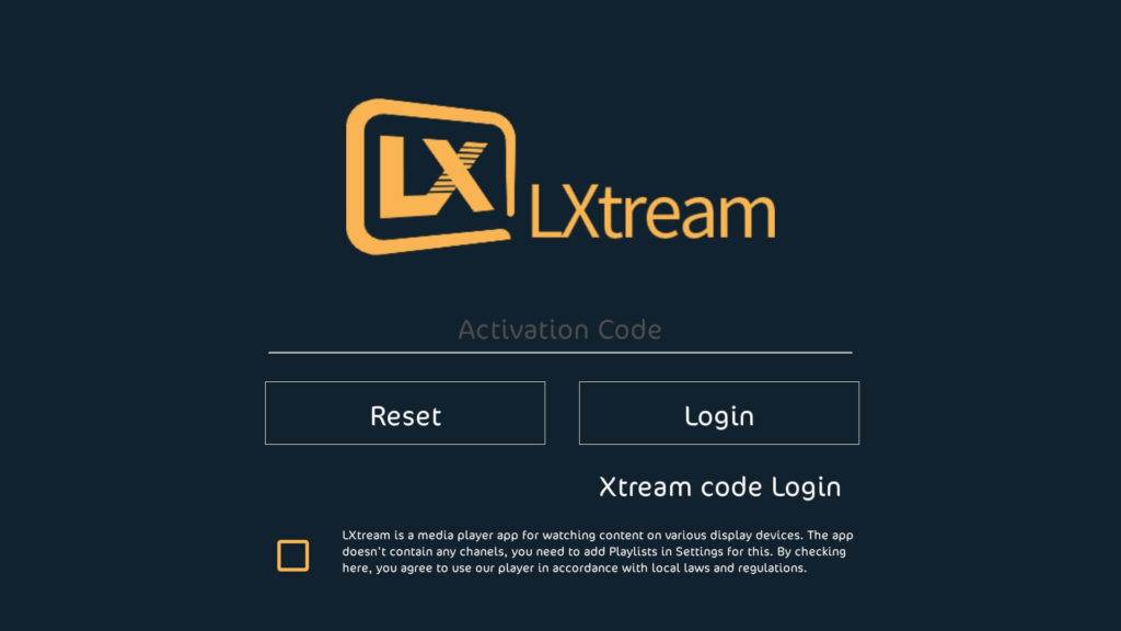 Lxtream Activation code